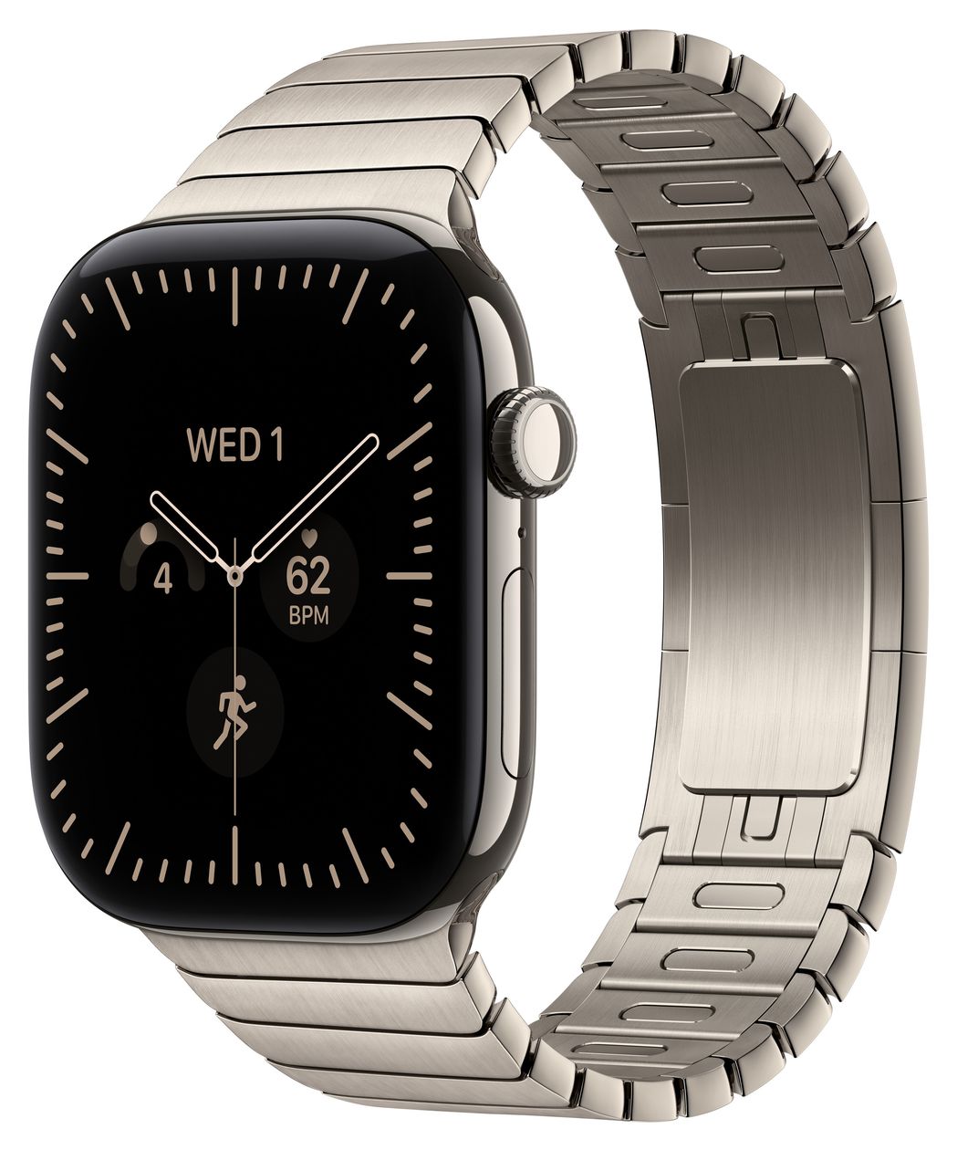 Gliederarmband Armband  Watch 44mm / 45mm / 46mm / 49mm  (Natürlich/Natur) 
