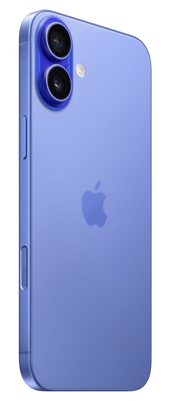 iPhone 16 Plus 128 GB 5G Smartphone 17 cm (6.7 Zoll) IOS 48 MP Dual Kamera Dual Sim WiFi 7  (Blau) 