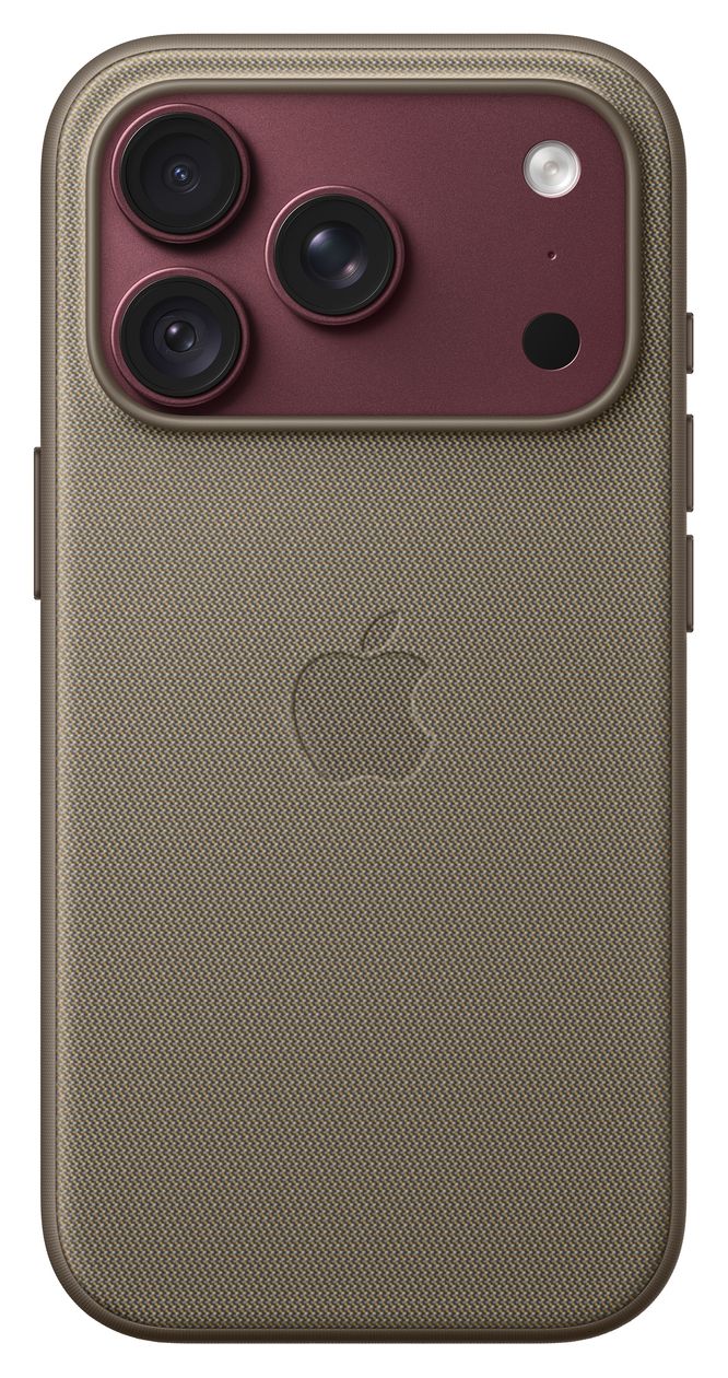 iPhone 18 Pro Funktionsgewebe Case mit MagSafe – Taupe 