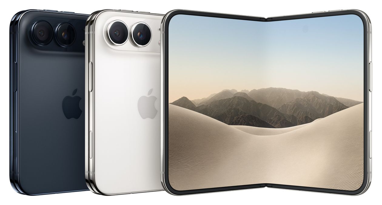 iPhone Duo 256 GB 5G Smartphone 19,3 cm (7.6 Zoll) IOS 48 MP Dual Kamera Dual Sim WiFi 7 (Star White) 