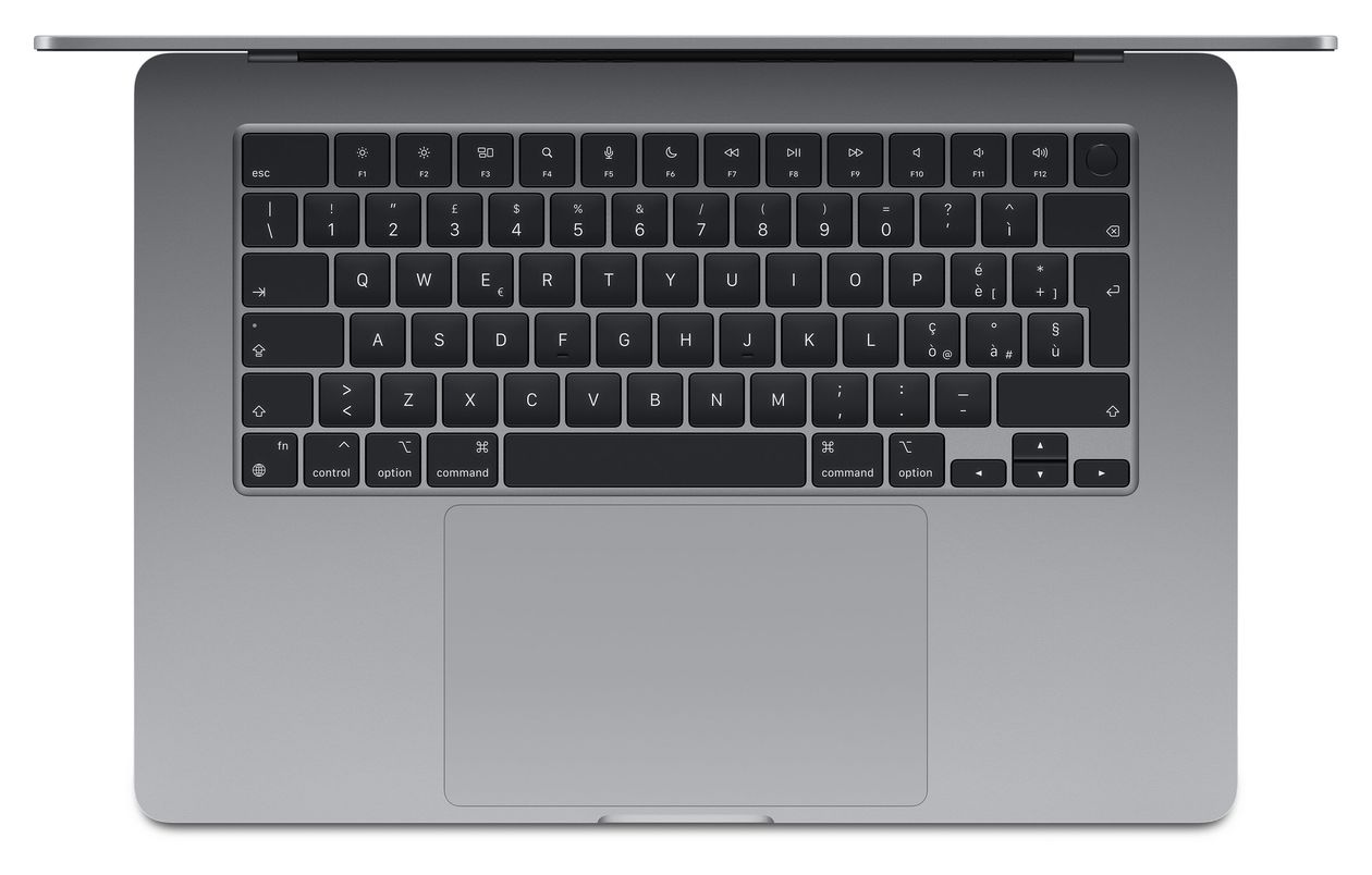 MacBook Air Notebook 38,9 cm (15.3 Zoll) 2880 x 1864 Pixel 256 GB SSD macOS Sequoia Apple M  (Grau) 