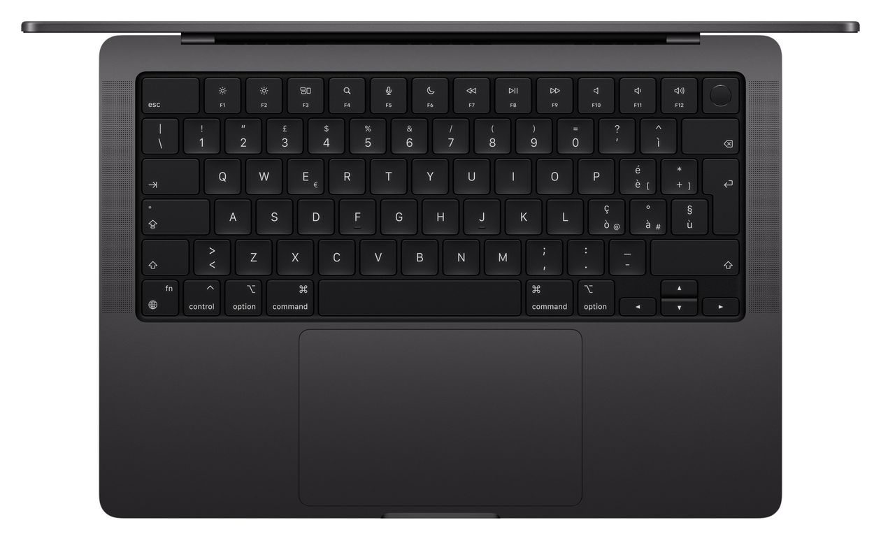 MacBook Pro Notebook 36,1 cm (14.2 Zoll) 3024 x 1964 Pixel 512 GB SSD macOS Sequoia Apple M  (Schwarz) 
