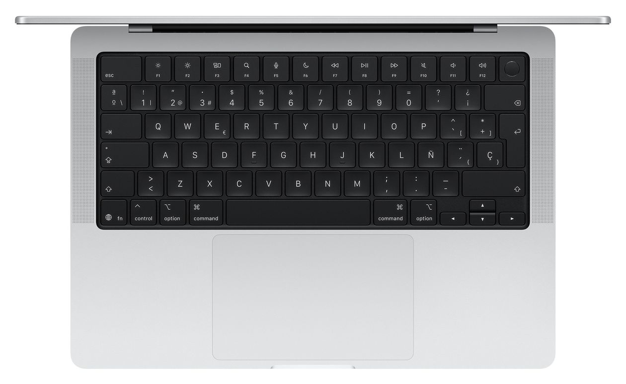 MacBook Pro Notebook 36,1 cm (14.2 Zoll) 16 GB RAM 1 TB SSD macOS Golden Gate Apple M  (Silber) 