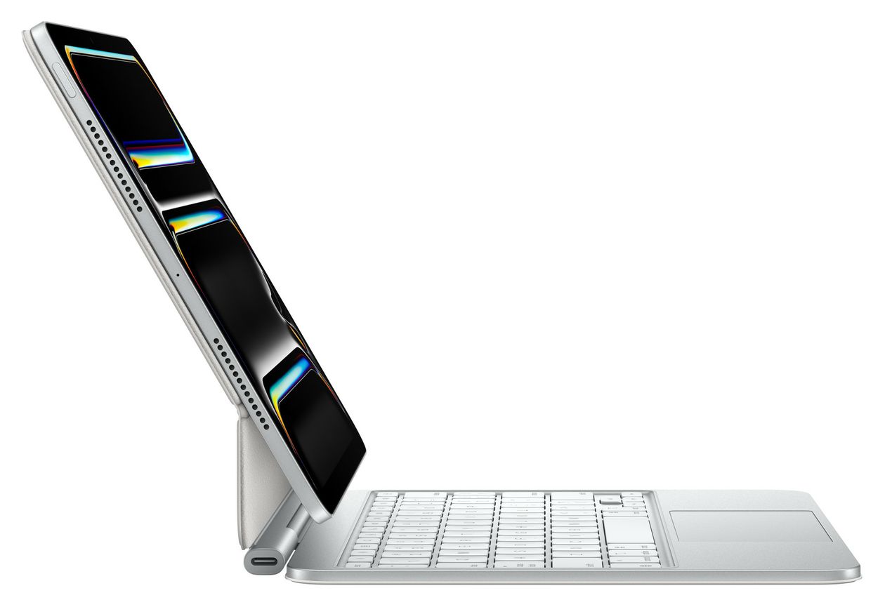 Magic Keyboard für Apple iPad Pro 11-inch (M4) bis 27,9 cm (11")  (Weiß) 