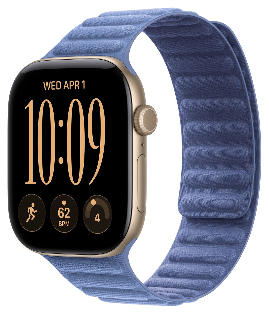 Magnetverschluss Armband M/L Watch 46 mm  (Blau) 