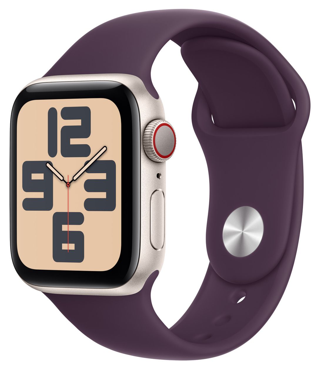 MAX74ZM/A Armband S/M Apple Watch Models 38mm, 40mm, 41mm (Pflaumenfarben, Pflaume) 