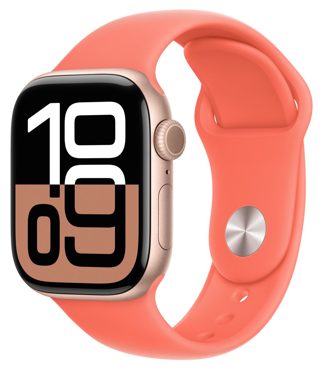 MDRY4ZM/A Armband S/M Apple Watch Models 38mm, 40mm, 41mm, 42 mm  (Orange) 