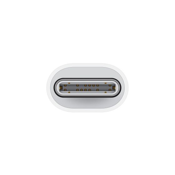 MUQX3ZM/A Stecker USB Typ-C auf Lightning Buchse  (Weiß) 