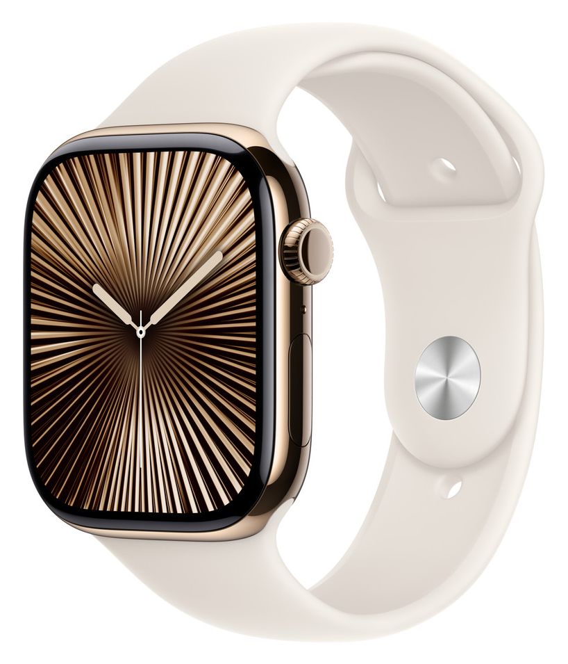 MXM63ZM/A Armband S/M Apple Watch Models 44mm, 45mm, 46mm, 49mm  (Beige) 