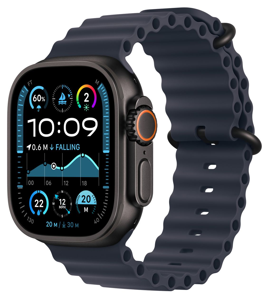MYPC3ZM/A Armband Apple Watch Models 44mm 45mm 46mm 49mm  (Navy) 