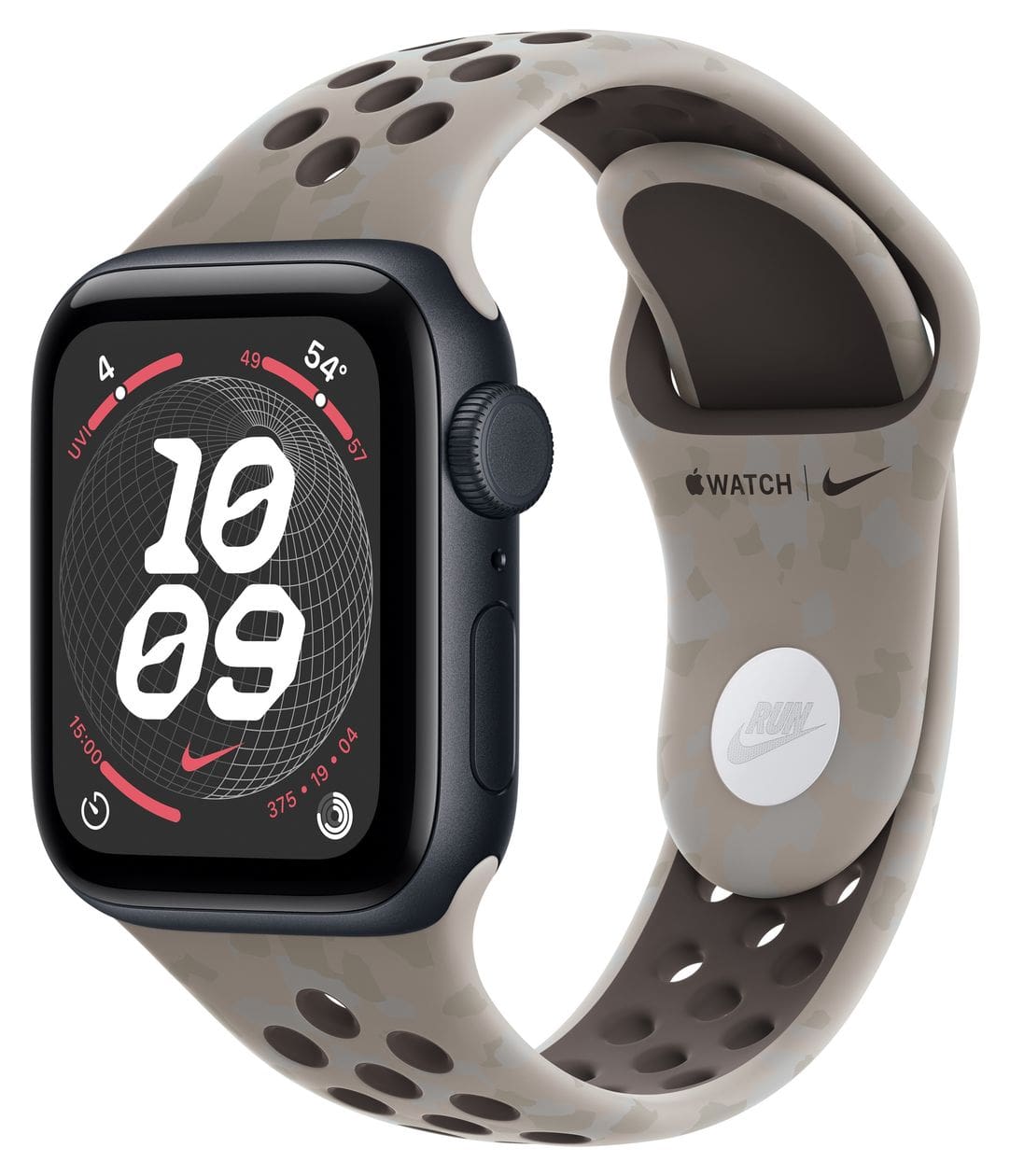 Nike Sportarmband Armband S/M Watch 38mm/40mm/41mm  (Grau) 