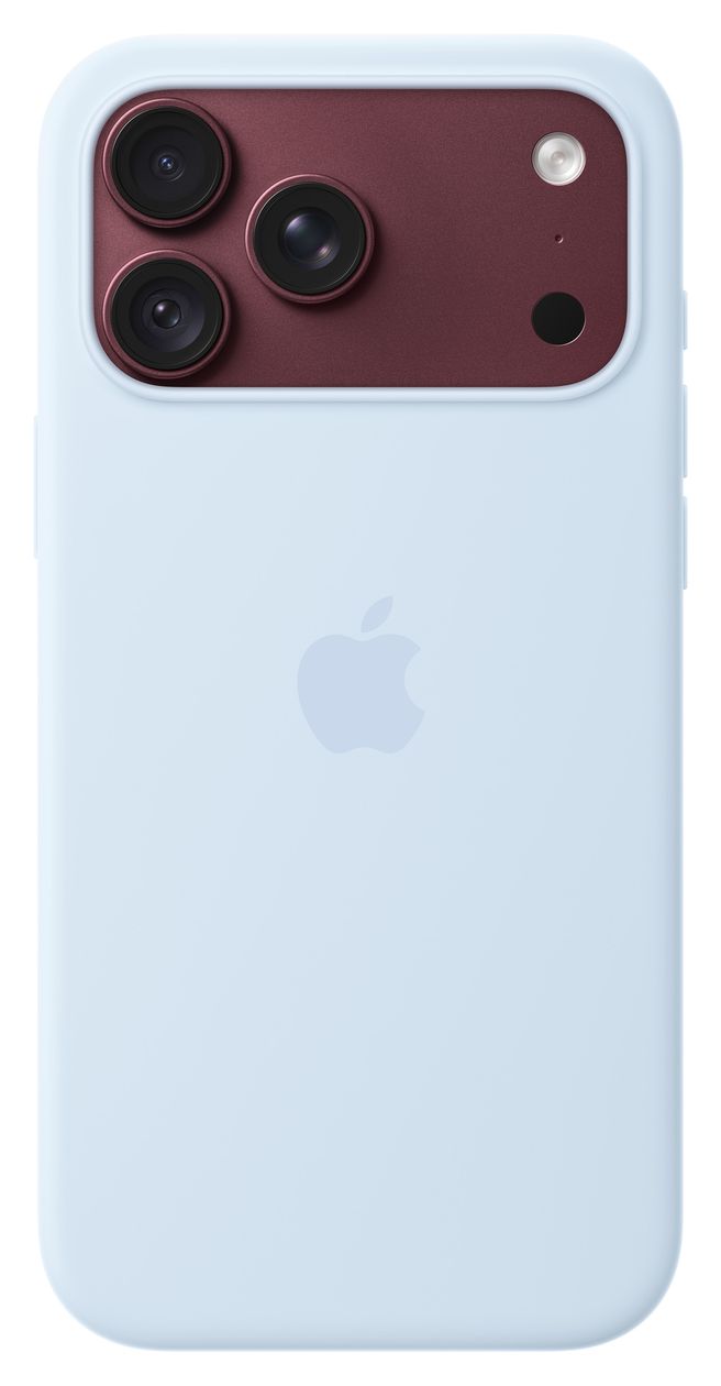 Silikon Case mit MagSafe Cover für Apple iPhone 18 Pro Max  (Blau) 