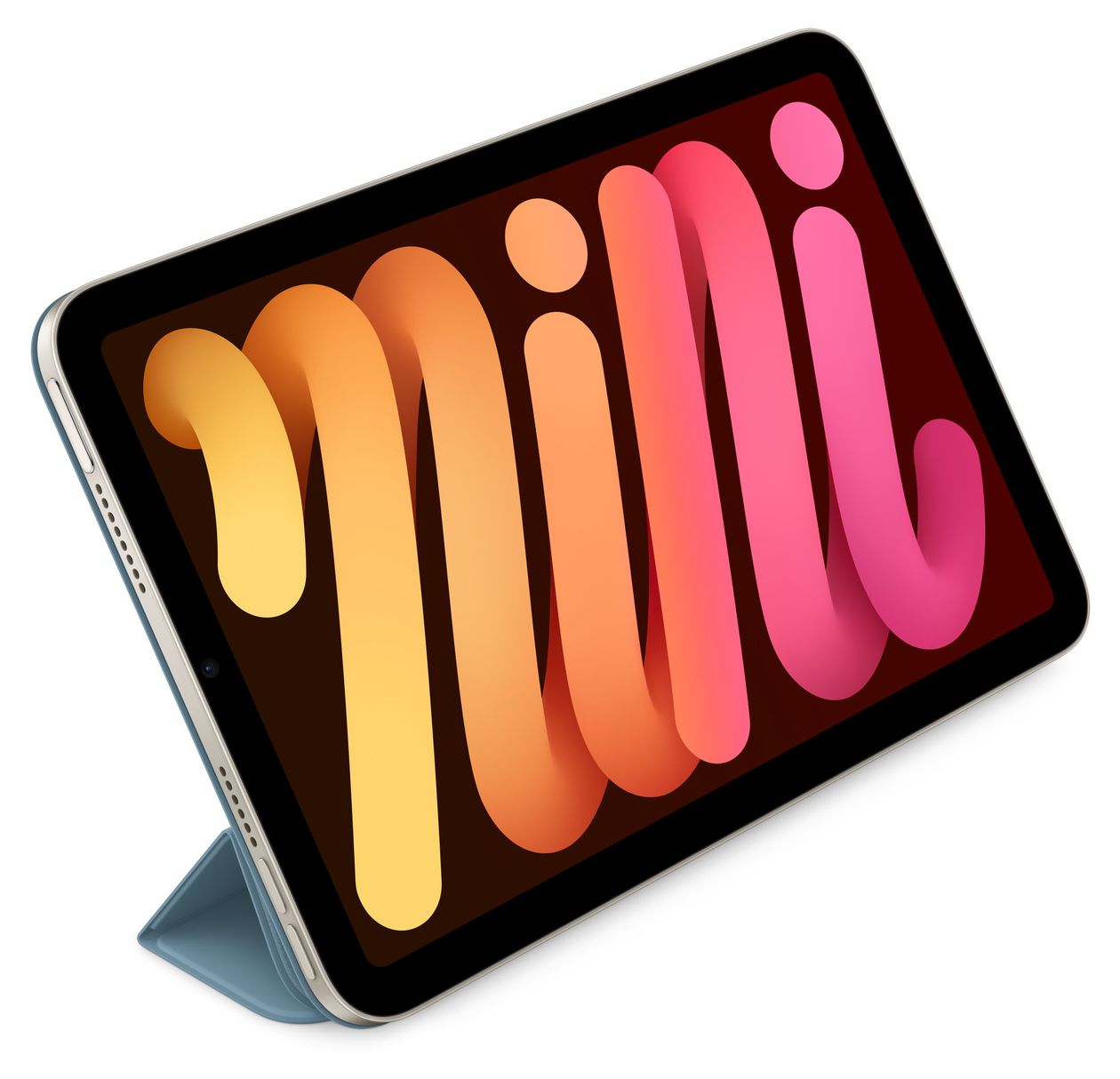 Smart Folio für Apple iPad mini (A17 Pro) iPad mini (6th generation) bis 21,1 cm (8.3") mit Magnetverschluss (Blau) 