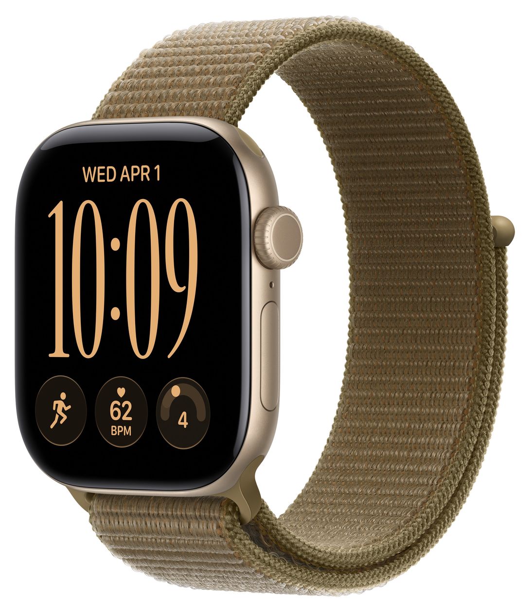 Sport Loop Armband  Watch 38mm / 40mm / 41mm / 42mm  (Olive) 