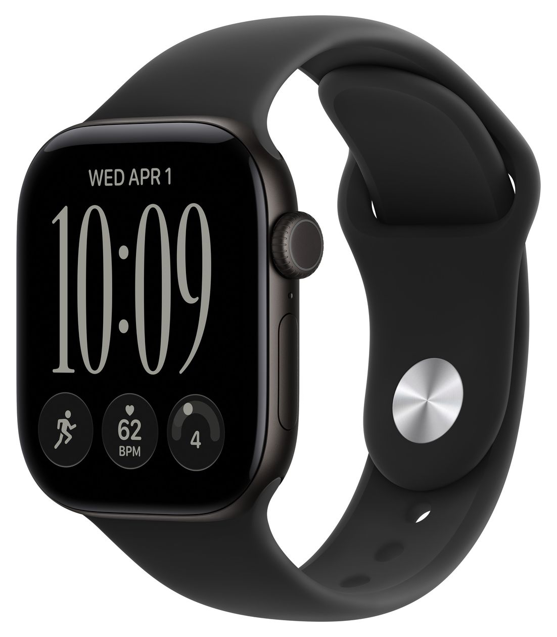 Sportarmband Armband S/M Watch 38mm / 40mm / 41mm / 42mm  (Schwarz) 