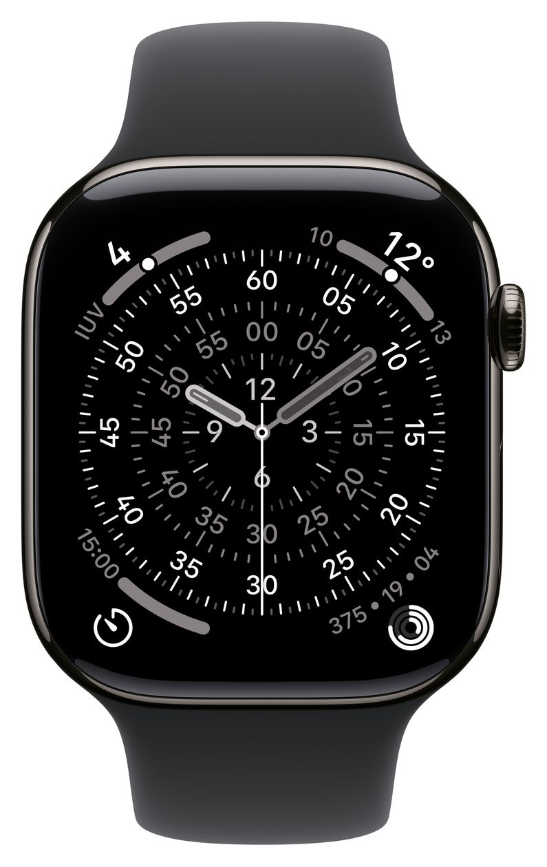 Watch Series 11 Digital 42 mm M/L Smartwatch Rechteckig IP6X 38 h 326 ppi 5G  (Titan) 