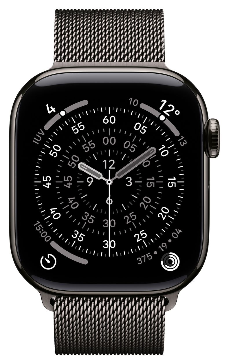 Watch Series 11 Digital 42 mm Smartwatch Rechteckig IP6X 38 h 326 ppi 5G  (Titan) 