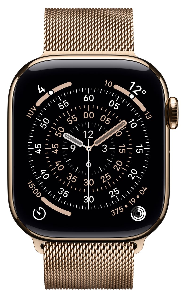 Watch Series 11 Digital 42 mm Smartwatch Rechteckig IP6X 38 h 326 ppi 5G  (Titan) 