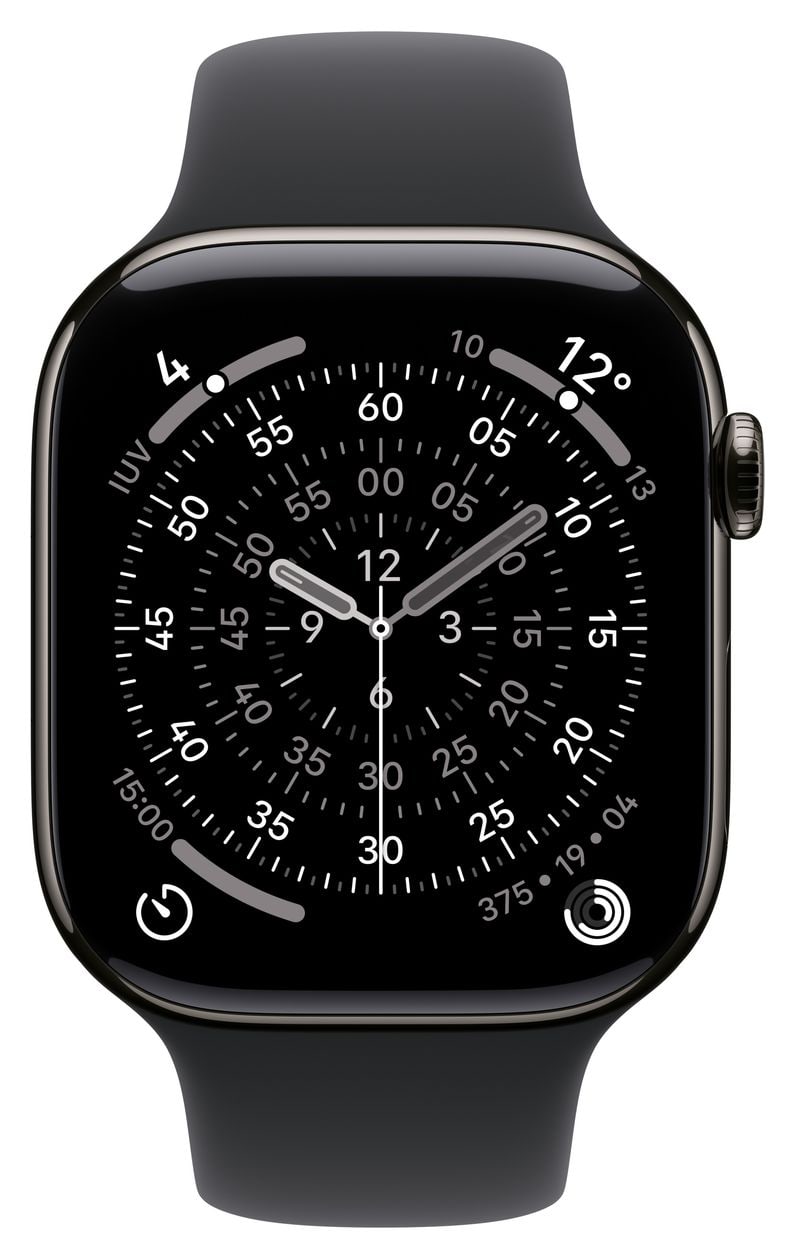Watch Series 11 Digital 46 mm S/M Smartwatch Rechteckig IP6X 38 h 326 ppi 5G  (Titan) 