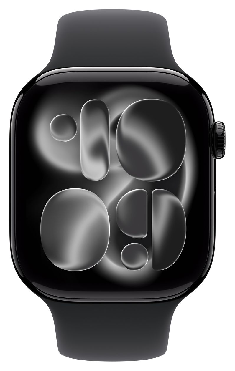 Watch Series 11 Digital 46 mm M/L Smartwatch Rechteckig IP6X 38 h 326 ppi 5G  (Schwarz) 