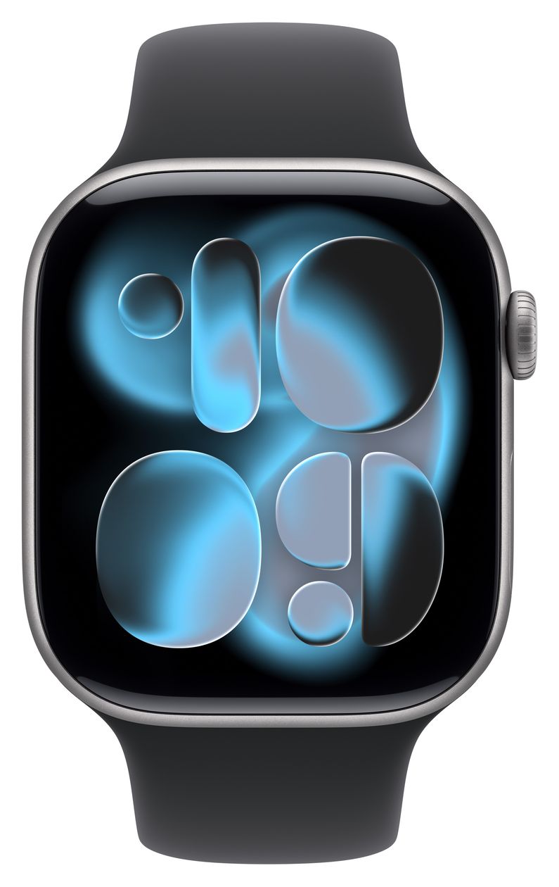 Watch Series 11 Digital 46 mm S/M Smartwatch Rechteckig IP6X 38 h 326 ppi 5G  (Grau) 