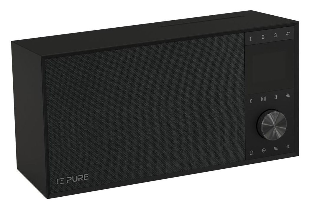 Evoke Home II Bluetooth DAB+, FM Radio Internet  (Schwarz) 