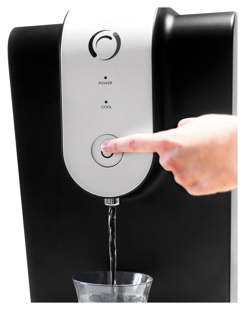 Optima WC0115 Wassersprudler  (Schwarz, Silber) 