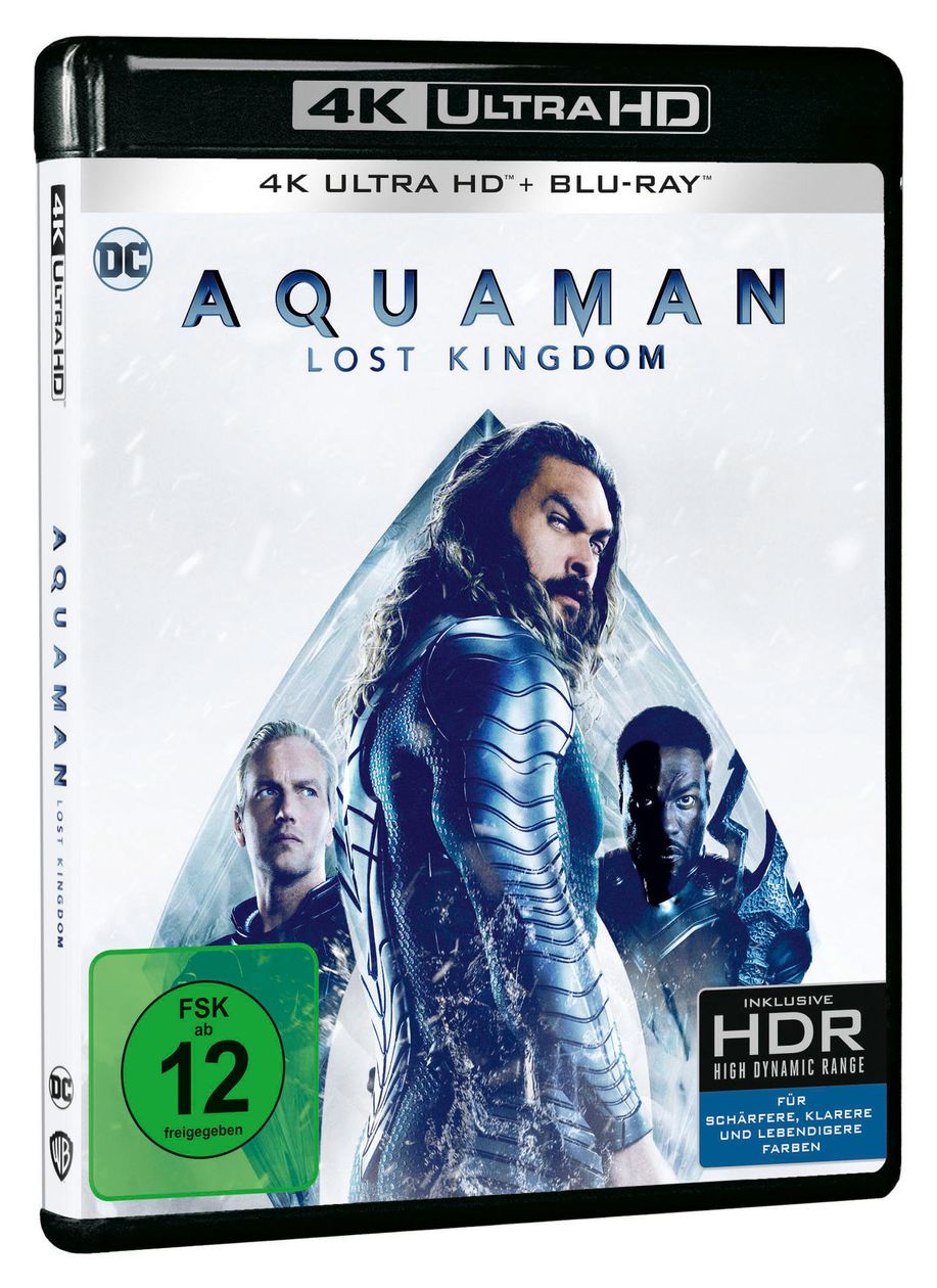 Aquaman: Lost Kingdom (4K Ultra HD BLU-RAY + BLU-RAY) 