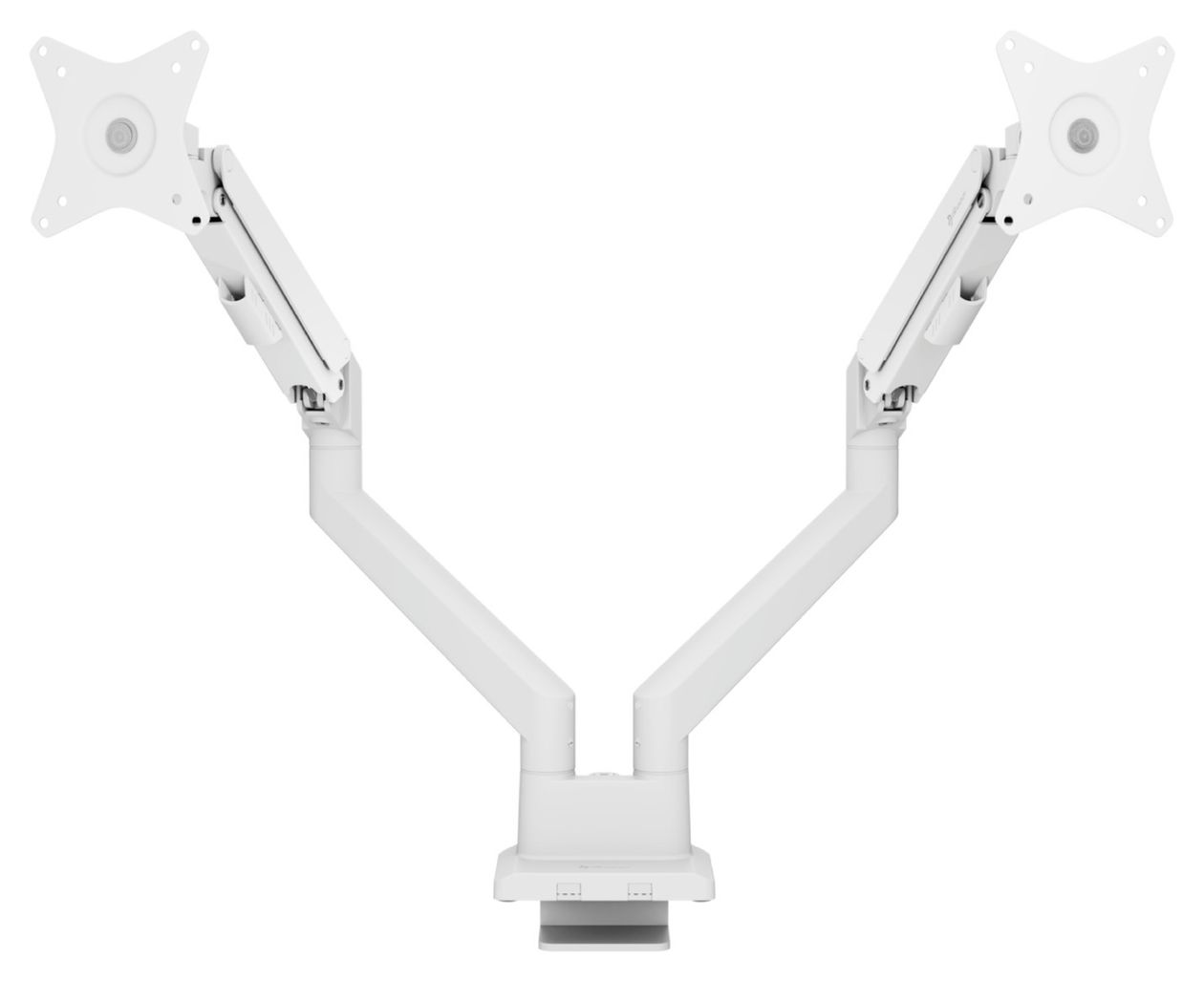 Alzare Neo Duo Monitorarm bis 18 kg  (Weiß) 