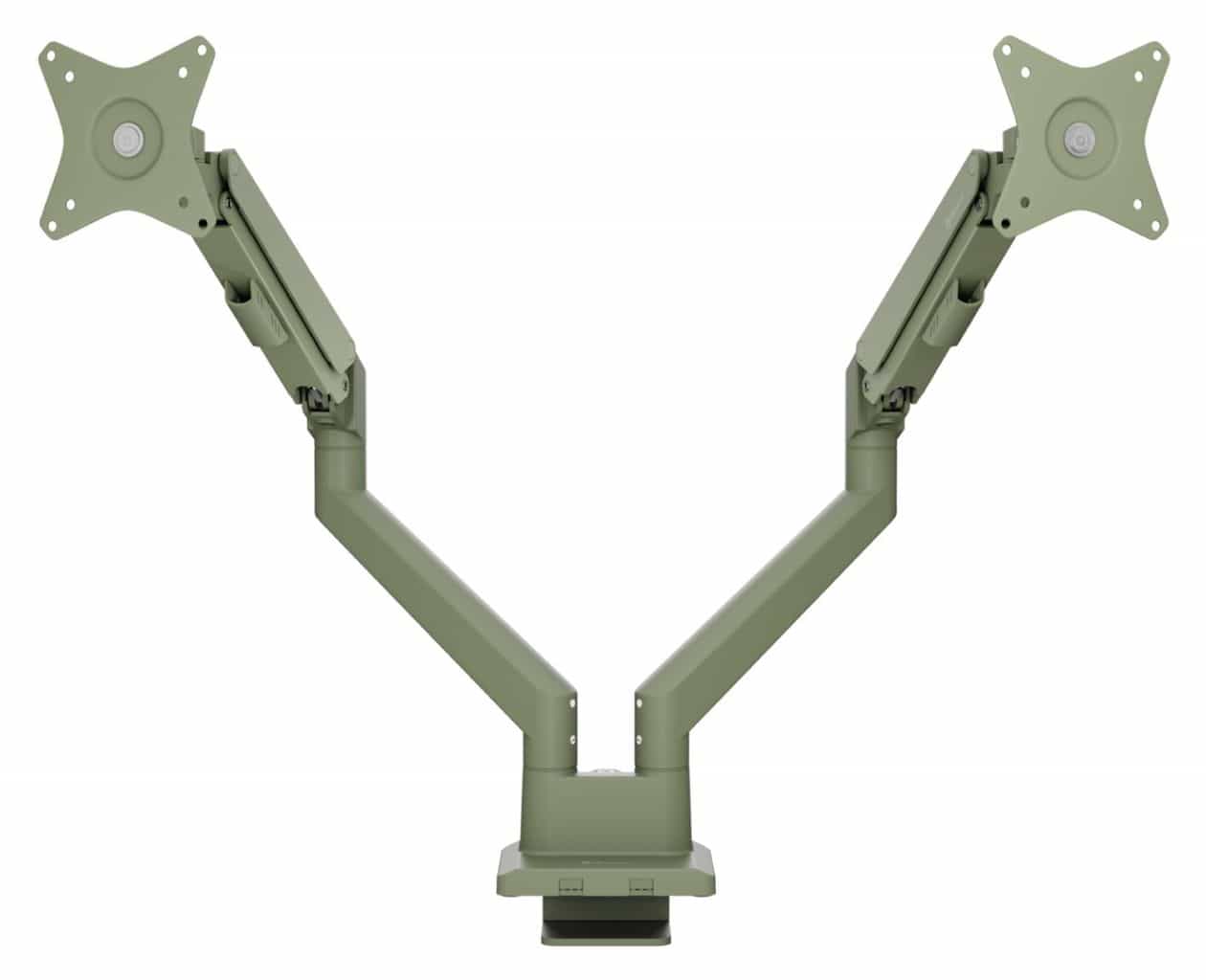 Alzare Neo Duo Monitorarm bis 18 kg  (Grün) 