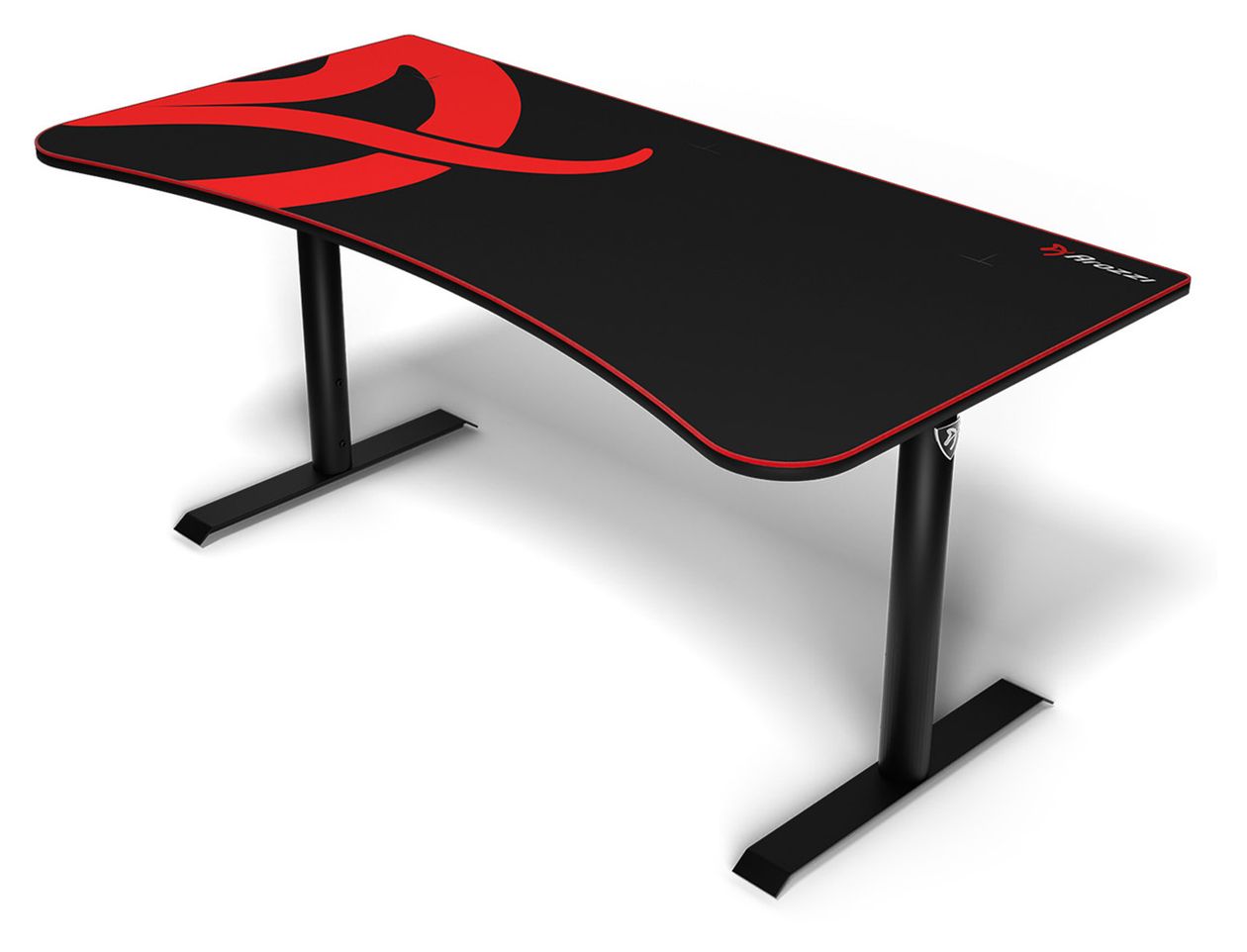 Arena Gamingtisch bis 80 kg  (Schwarz/Rot) 
