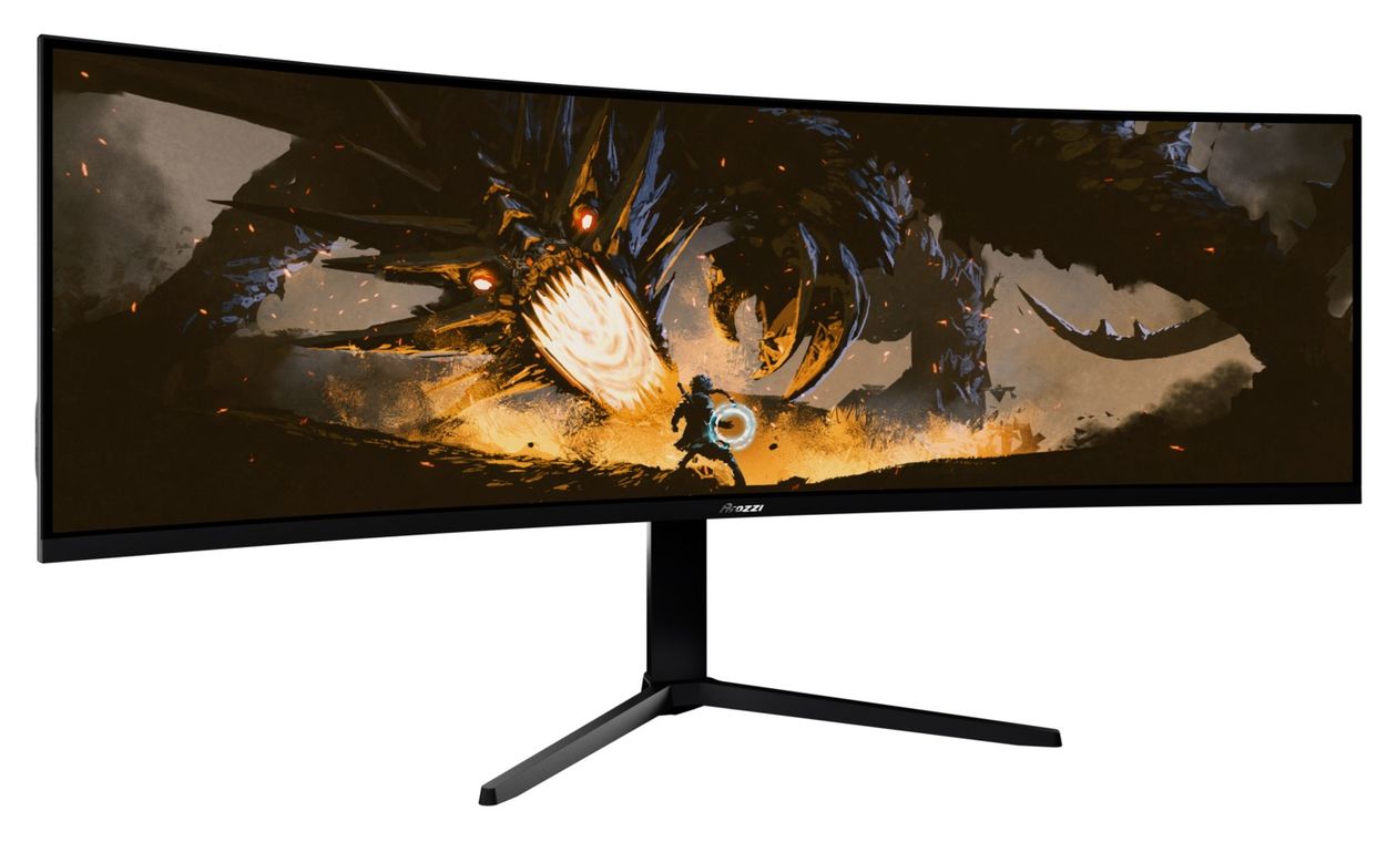 Nova Curved Quad HD Monitor 124,5 cm (49 Zoll) 32:9 4 ms 350 cd/m²  (Schwarz) 