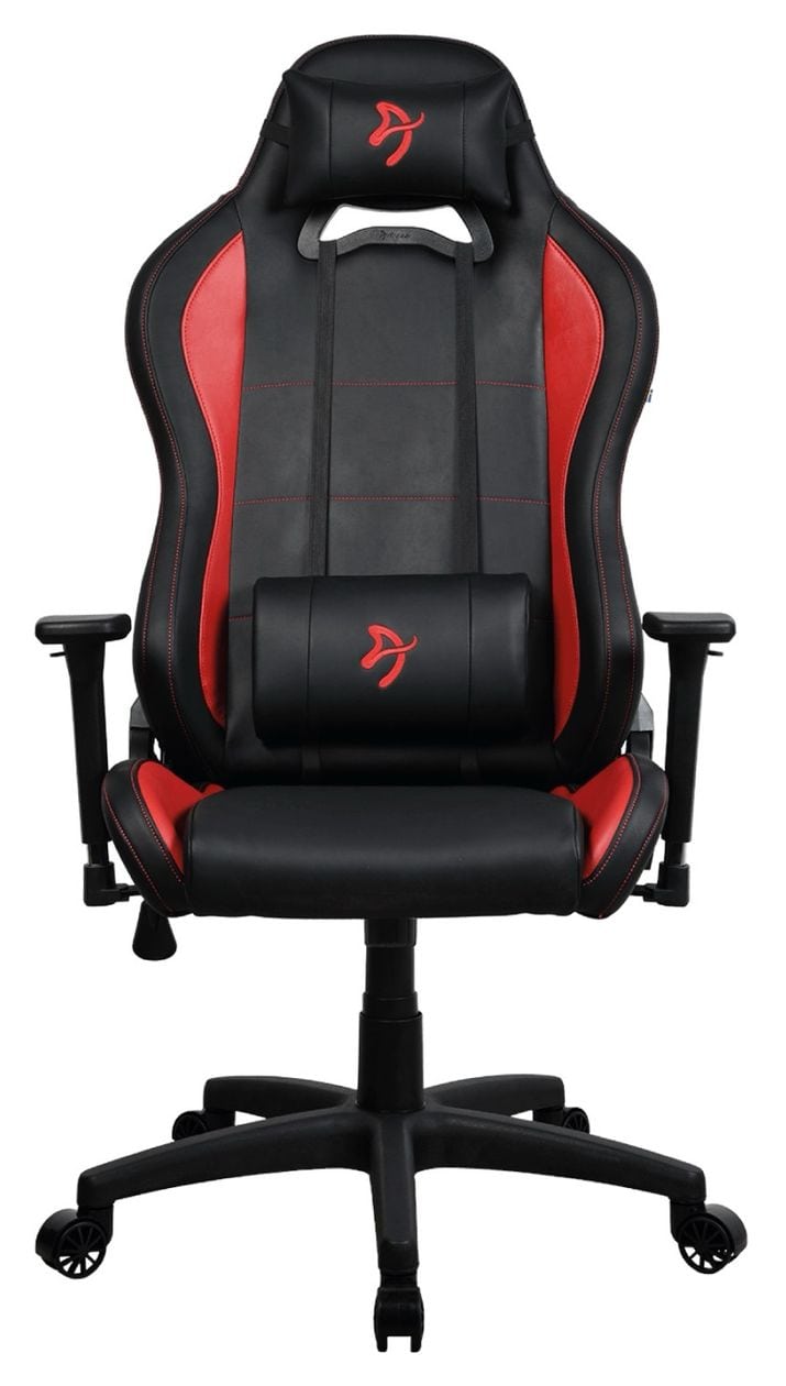 Torretta SoftPU Gamingstuhl bis 120 kg (Schwarz/Rot) 