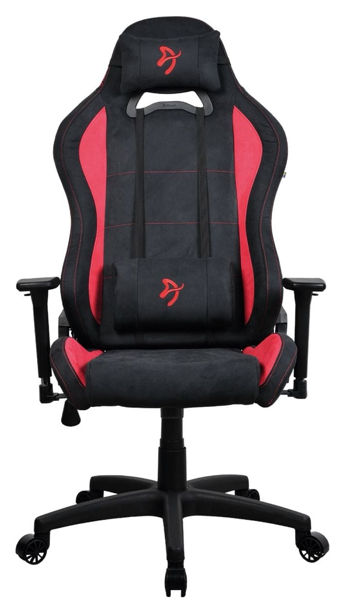 Torretta Supersoft Gamingstuhl bis 120 kg (Schwarz/Rot) 