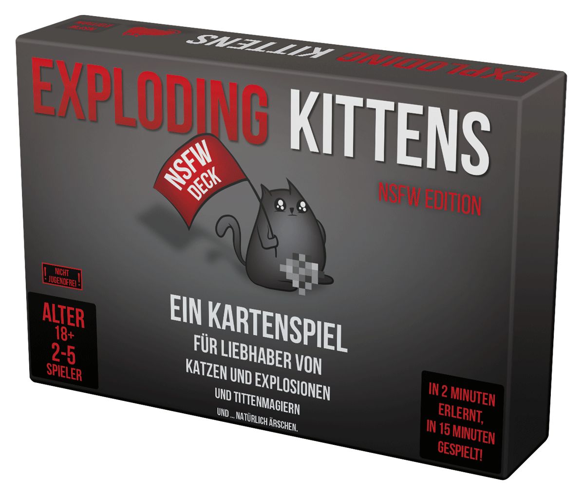 Asmodee Exploding Kittens NSFW Edition von expert Technomarkt