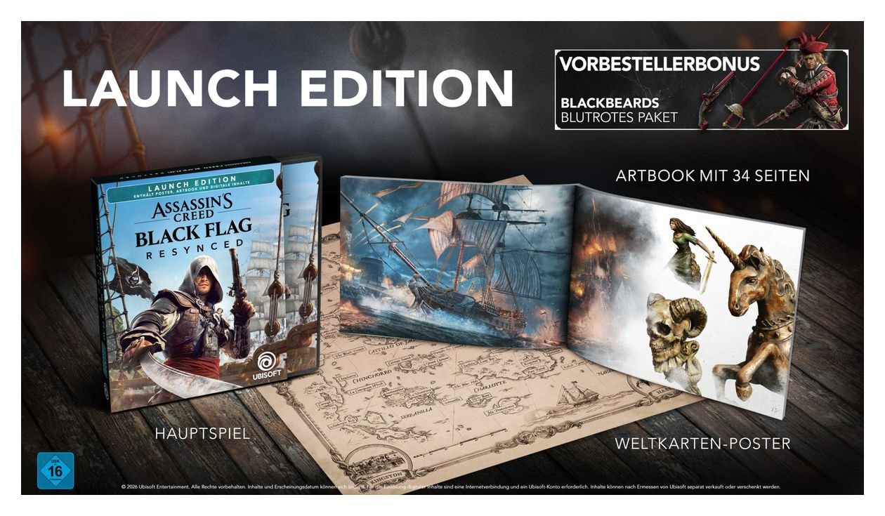 Assassin's Creed Black Flag Resynced - Launch Edition (PlayStation 5) 