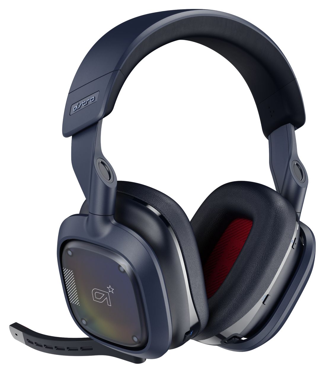 A30 Over Ear Bluetooth Kopfhörer kabellos 27 h Laufzeit  (Navy) 