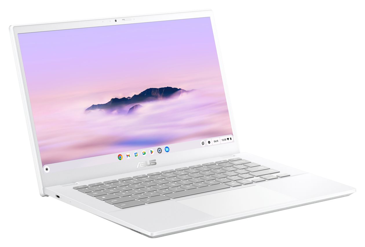 Chromebook Plus CX3402CVA-MW0347 Full HD Notebook 35,6 cm (14 Zoll) 1920 x 1080 Pixel 256 GB UFS ChromeOS Intel® Core™ i5 max. 4,6 GHz  (Weiß) 