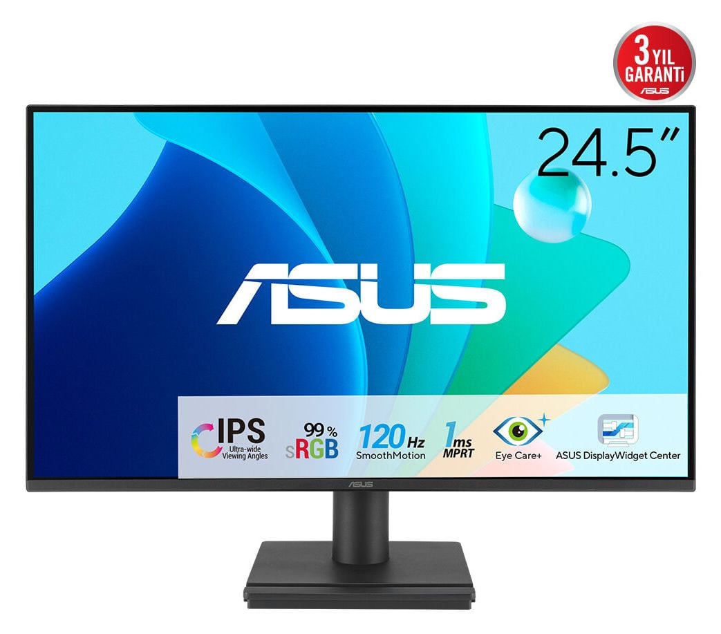 Eye Care VA259HGA Full HD Monitor 62,2 cm (24.5 Zoll) 16:9 300 cd/m²  (Schwarz) 