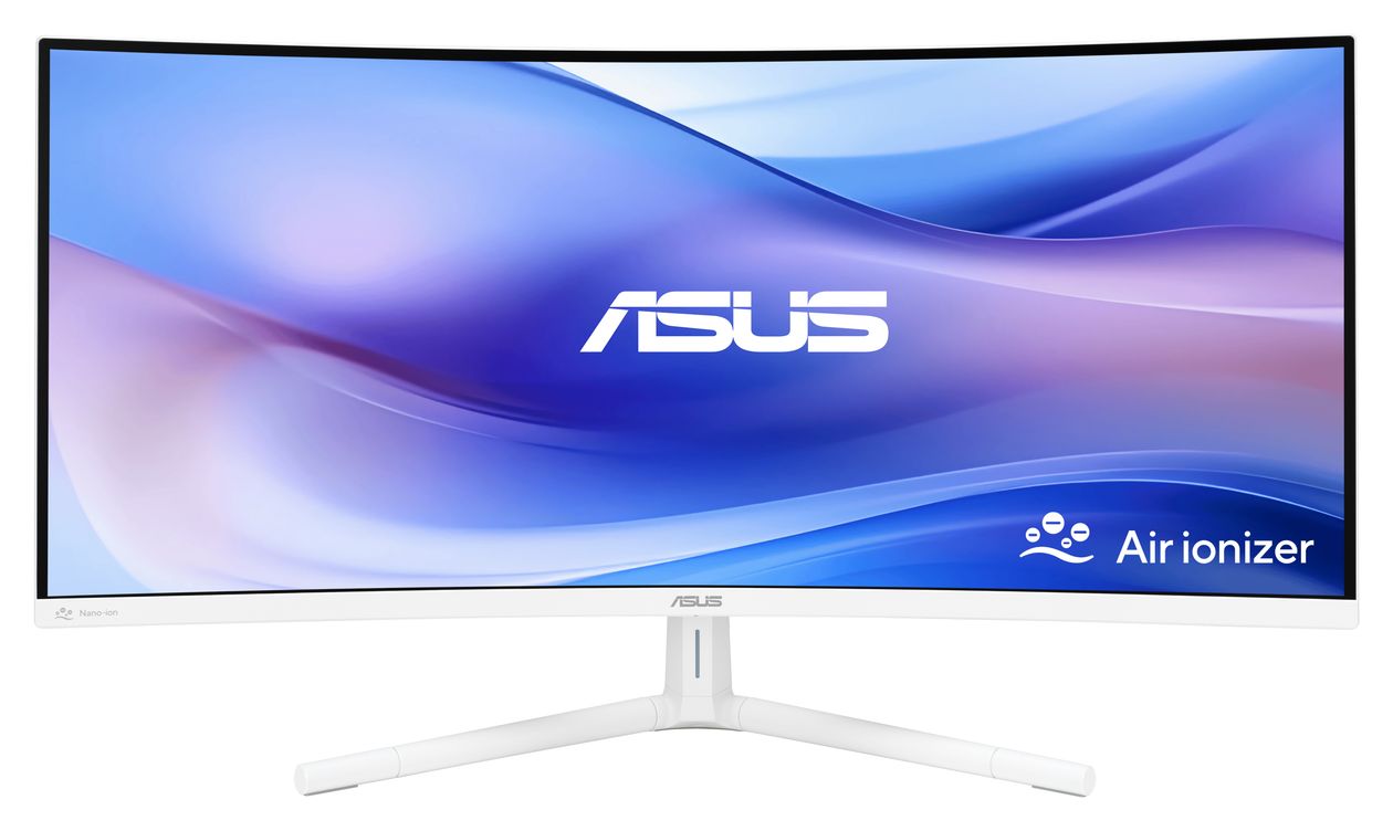 Eye Care VU34WCIP-W Quad HD Monitor 86,4 cm (34 Zoll) 21:9 1 ms 300 cd/m²  (Weiß) 