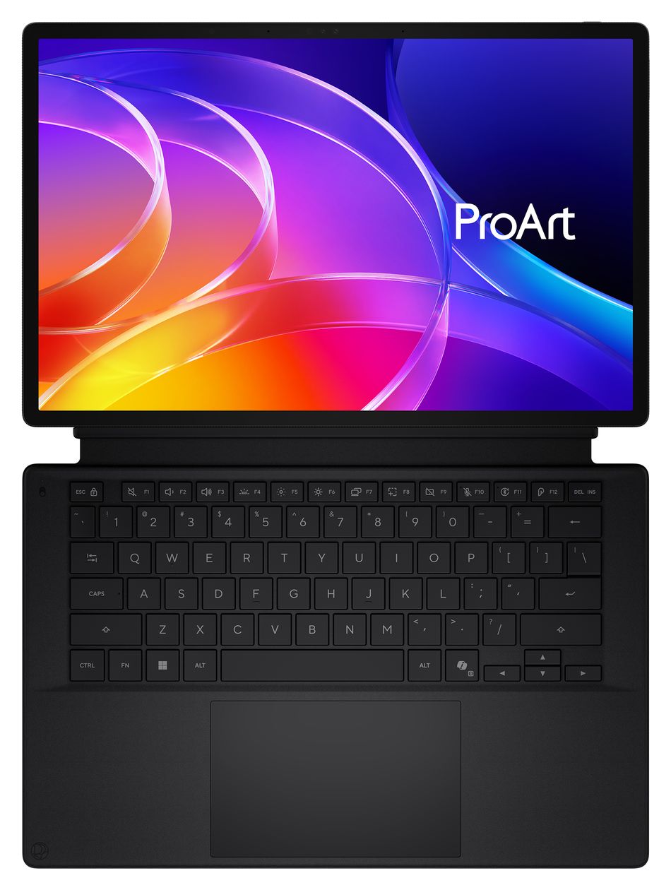 ProArt HT7407NA-SN042W 2K Ultra HD Notebook 35,6 cm (14 Zoll) 2880 x 1800 Pixel 32 GB Ram 1 TB SSD Windows 11 Home Qualcomm Snapdragon max. 4 GHz  (Schwarz) 