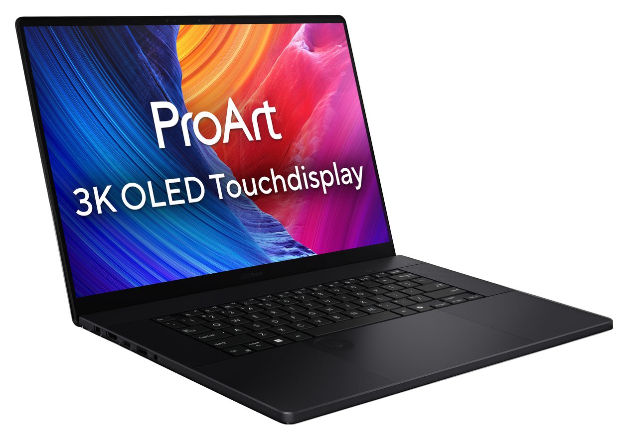 ProArt P16 H7606WM-SR127W 2K Ultra HD Notebook 40,6 cm (16 Zoll) 2880 x 1800 Pixel 1 TB SSD Windows 11 Home AMD Ryzen 9 max. 5,1 GHz  (Schwarz) 