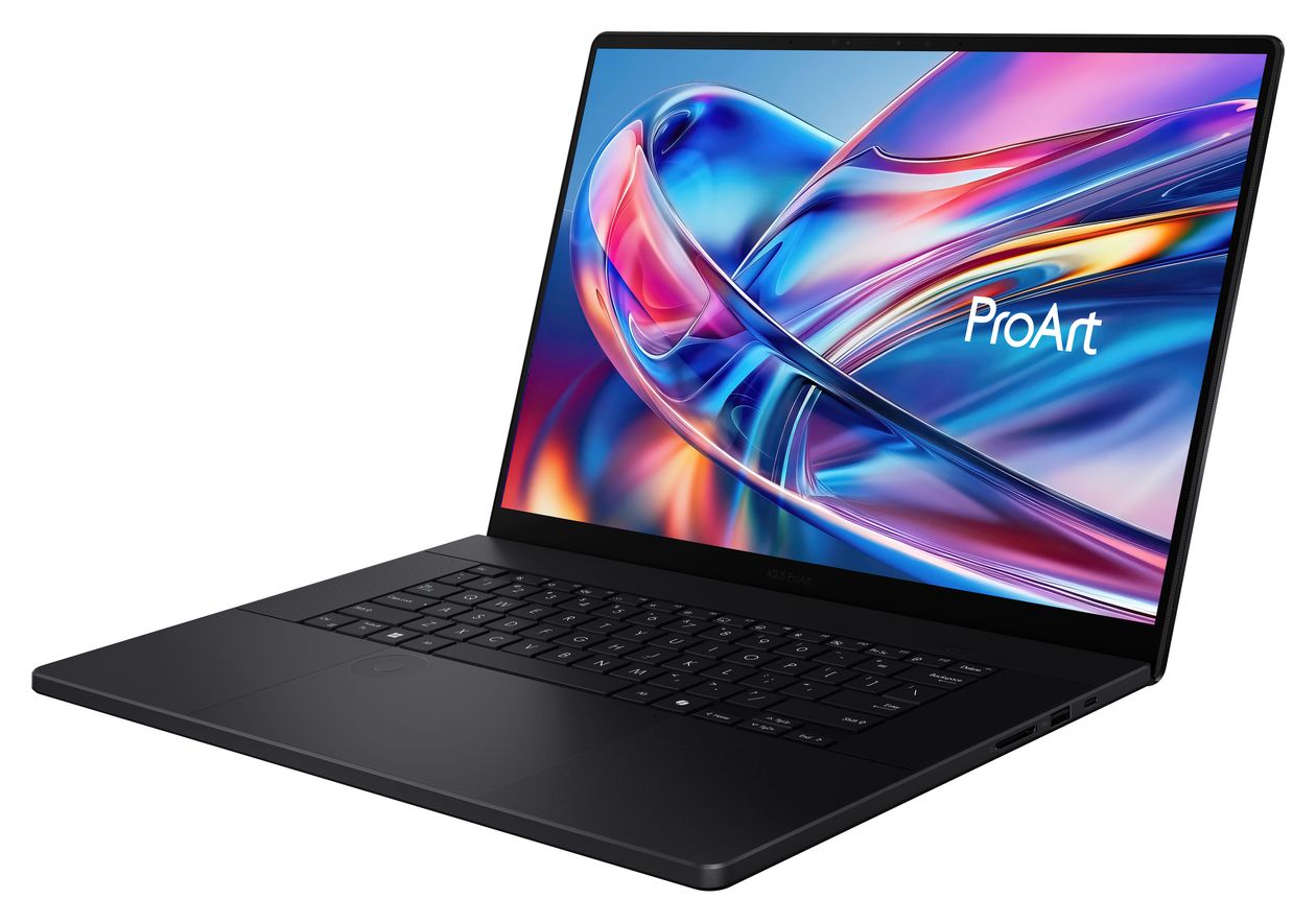 ProArt P16 H7606WX-SE008X Copilot+ PC WQXGA Notebook 40,6 cm (16 Zoll) 3840 x 2400 Pixel 2 TB SSD Windows 11 Pro AMD Ryzen 9 max. 5,1 GHz  (Schwarz) 