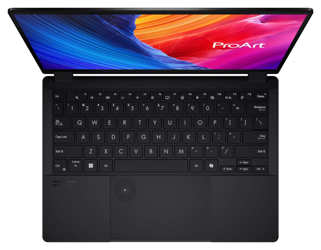 ProArt PX13 HN7306EA-LX070W Copilot+ 2K Ultra HD Notebook 33,8 cm (13.3 Zoll) 2880 x 1800 Pixel 1 TB SSD Windows 11 Home AMD Ryzen AI Max+ max. 5,1 GHz  (Schwarz) 