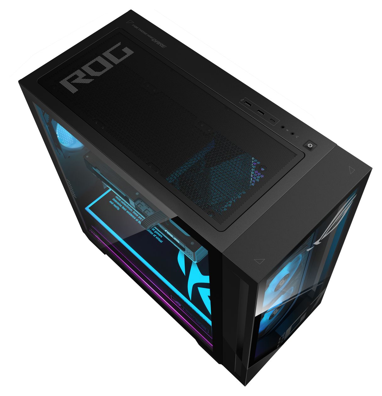 ROG GM700TZ-R9800X283W PC 4,7 GHz AMD Ryzen 7 32 GB Ram 2 TB SSD AMD Radeon RX 9070 XT Windows 11 Home 