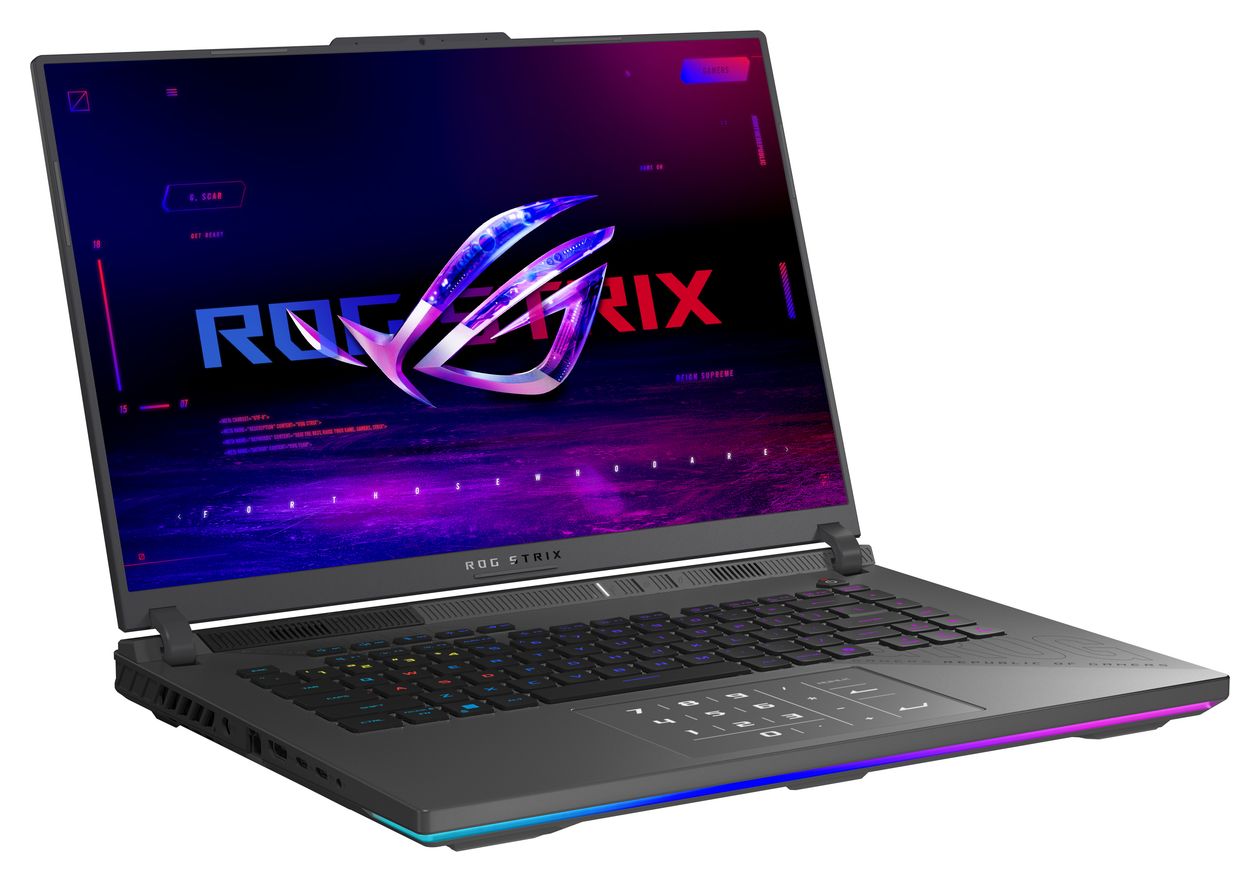 ROG Strix G614FR-TS229W WQXGA Notebook 40,6 cm (16 Zoll) 2560 x 1600 Pixel 32 GB Ram 1 TB SSD Windows 11 Home AMD Ryzen 9 max. 5,4 GHz NVIDIA GeForce RTX 5070 Ti  (Schwarz, Grau) 