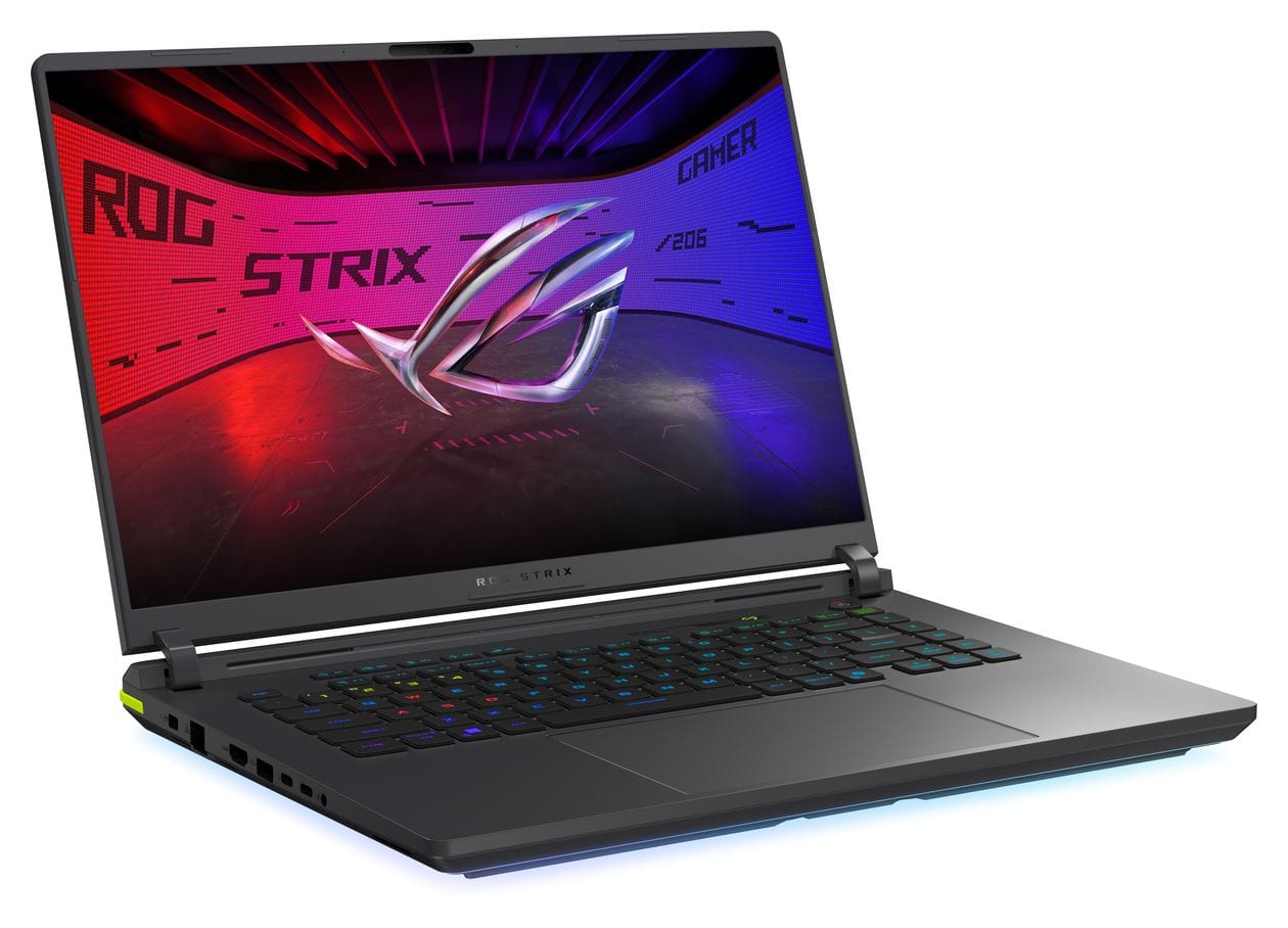 ROG Strix G615LR-S5177W WQXGA Notebook 40,6 cm (16 Zoll) 2560 x 1600 Pixel 1 TB SSD Windows 11 Home Intel Core Ultra 7 max. 5,2 GHz  (Grau) 