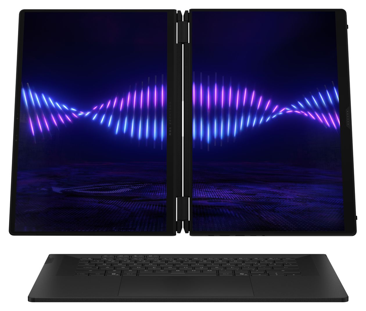 ROG Zephyrus Duo GX651AX-SR004W 2K Ultra HD Notebook 40,6 cm (16 Zoll) 2880 x 1800 Pixel 2 TB SSD Windows 11 Home Intel Core Ultra 9 max. 4,9 GHz  (Grau) 
