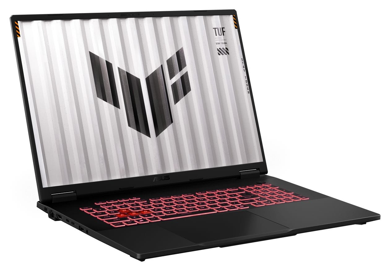 TUF Gaming A FA808UH-S8016W WUXGA Notebook 45,7 cm (18 Zoll) 16 GB RAM 512 GB SSD Windows 11 Home AMD Ryzen 7 NVIDIA GeForce RTX 5050  (Grau) 