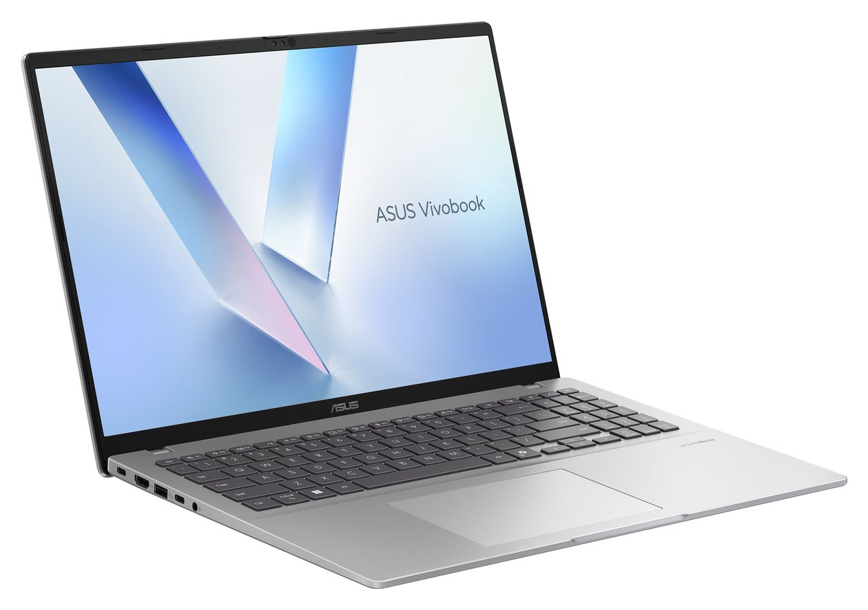 Vivobook M1607KA-MB172W Copilot+ PC WUXGA Notebook 40,6 cm (16 Zoll) 1920 x 1200 Pixel 1 TB SSD Windows 11 Home AMD Ryzen 5 max. 4,5 GHz  (Silber) 